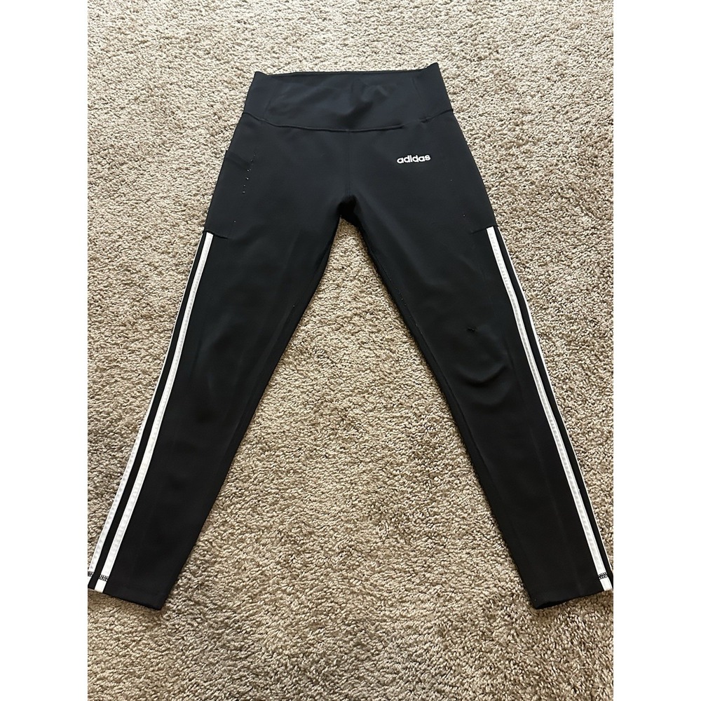 Women's Adidas Climalite Leggings - Medium - Picture 2 of 4